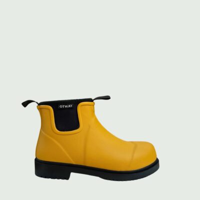 Otway Ladies Chelsea Yellow Waterproof Boots
