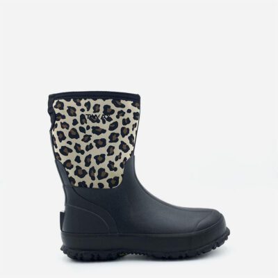 Otway Stroller Mid Leopard Waterproof Boots