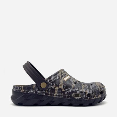 Clogees Mens Original Clog Coffee Camo